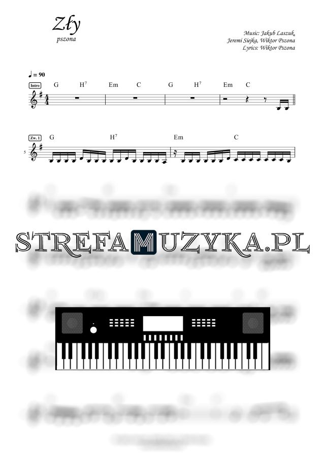 Zły - pszona