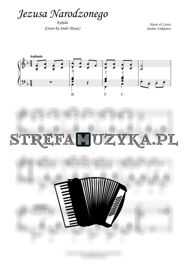 Jezusa Narodzonego (Smiti Music) - Akordeon - StrefaMuzyka.pl