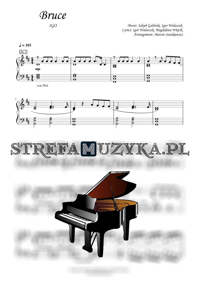 Bruce - IGO nuty pdf na pianino