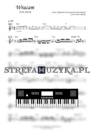 Wracam - Jeremi Sikorski nuty pdf na keyboard