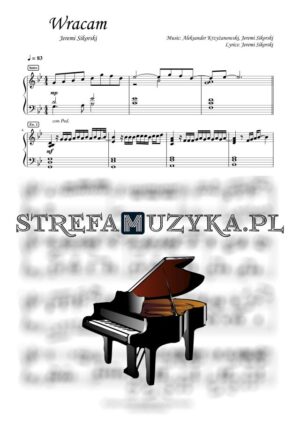 Wracam - Jeremi Sikorski nuty pdf na pianino, fortepian