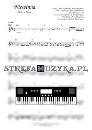 Niewinna - Skolim & Blanka nuty pdf na keyboard