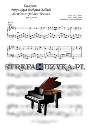 Ojczyzna - Kto Ty Jesteś? nuty pdf na pianino