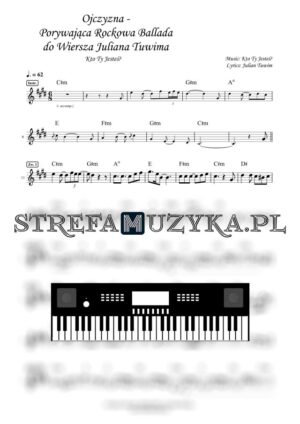 Ojczyzna - Porywająca Rockowa Ballada - Kto Ty Jesteś nuty pdf