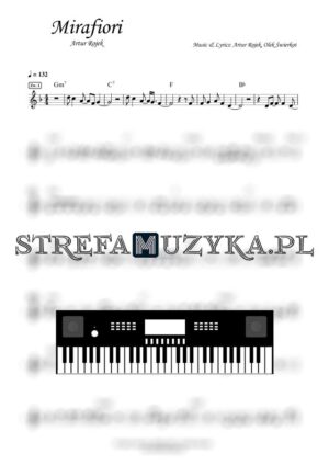 Mirafiori - Artur Rojek nuty pdf na keyboard